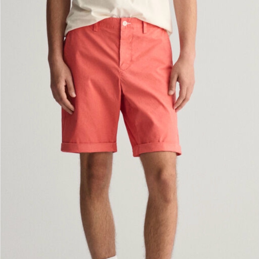 Gant Men's Salmon Flat Front Shorts
